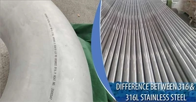 316 और 316L स्टेनलेस स्टील के बीच का अंतर